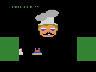 Cakewalk (Atari 2600) screenshot: Title screen
