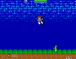 Kung Fu Kid (SEGA Master System) screenshot: Jumping