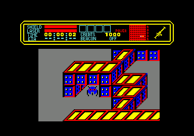 Colony (Amstrad CPC) screenshot: Starting out