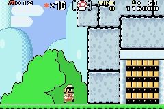 Super Mario World: Super Mario Advance 2 (Game Boy Advance) screenshot: Entering Iggy's Castle