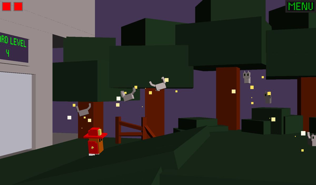 Jones on Fire (Android) screenshot: Starting the fourth level.