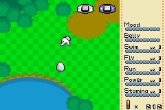 Sonic Advance (Game Boy Advance) screenshot: Tiny Chao Mini Game