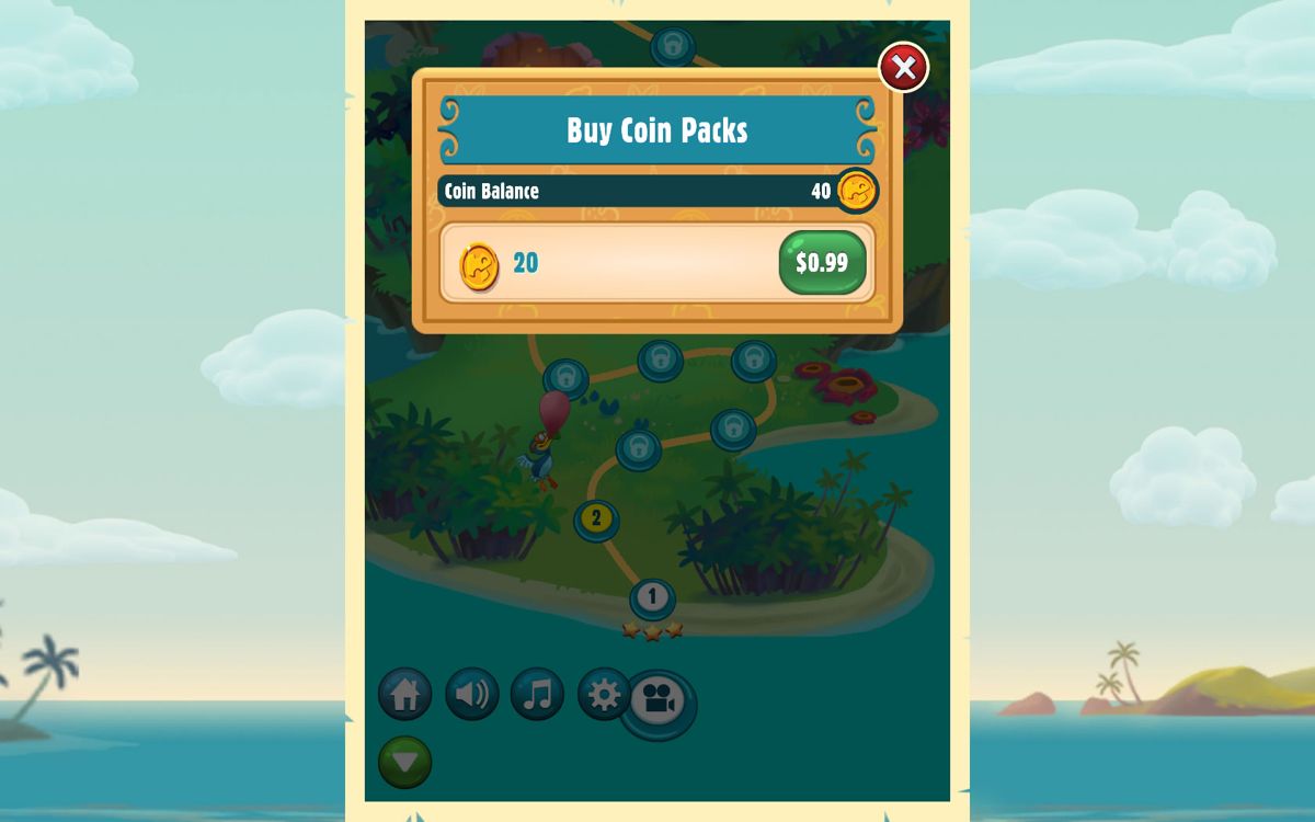 Screenshot of Dodo Pop (Windows Apps, 2015) MobyGames