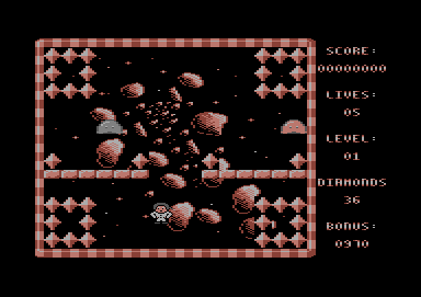 Baby Jack (Commodore 64) screenshot: Game start