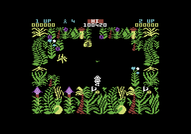 Sabre Wulf (Commodore 64) screenshot: Game start