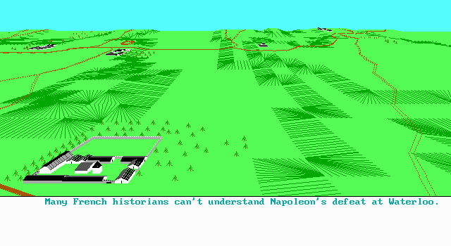Waterloo (DOS) screenshot: Introduction