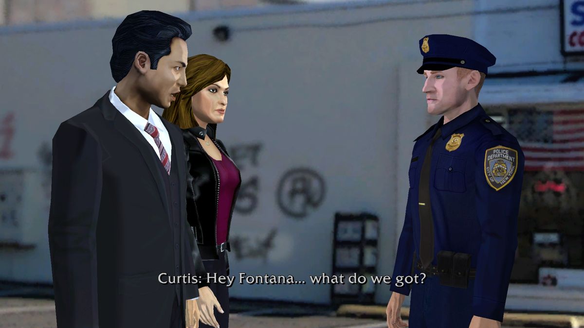 Law & Order: Legacies (Windows) screenshot: Episode 5 - Arriving at the scene of the crime