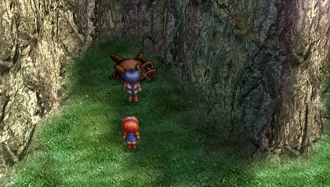 The Legend of Heroes II: Prophecy of the Moonlight Witch (PSP) screenshot: Dead Giant Boar looks funny