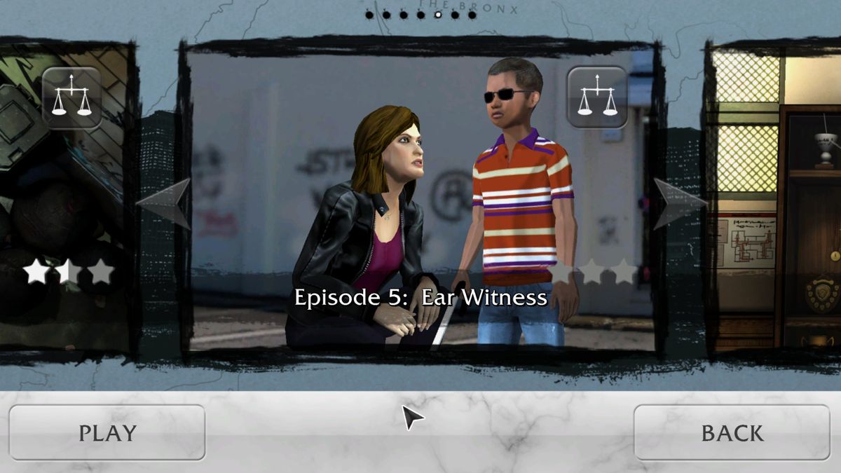 Law & Order: Legacies (Windows) screenshot: Episode 5 - Title screen