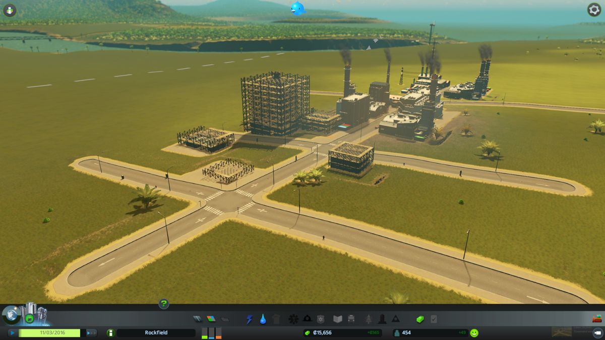 Cities: Skylines (Windows) screenshot: Boom town!
