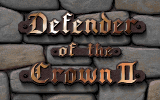 Defender of the Crown II (Amiga CD32) screenshot: The title screen.