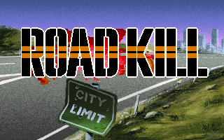 Wacky Funsters! The Geekwad's Guide to Gaming (DOS) screenshot: Road Kill Title