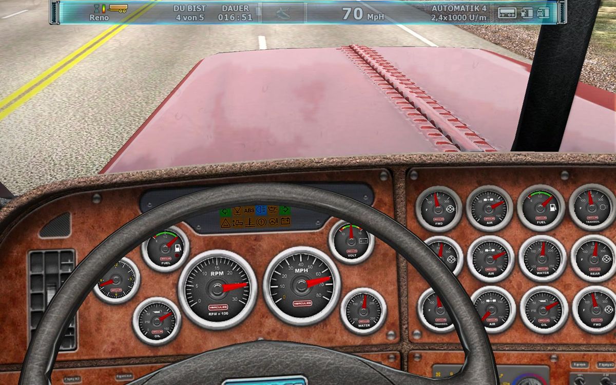 Rig 'n' Roll (Windows) screenshot: cockpit