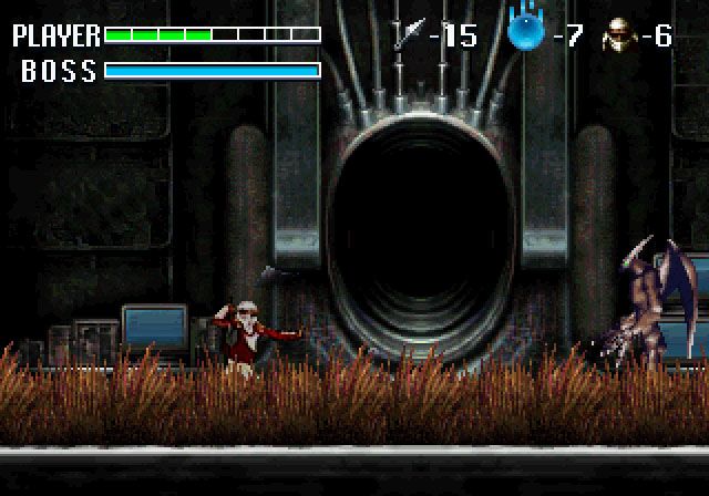 Shinobi Legions (SEGA Saturn) screenshot: Level 3 Boss
