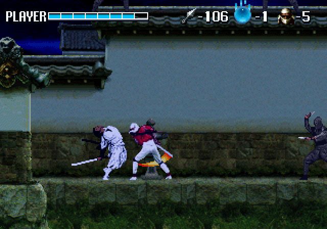 Shinobi Legions (SEGA Saturn) screenshot: Different Kind Of Ninjas