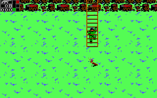Airborne Ranger (DOS) screenshot: Pick up after a succesful mission.