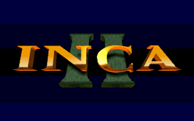 Inca II: Nations of Immortality (DOS) screenshot: Title screen