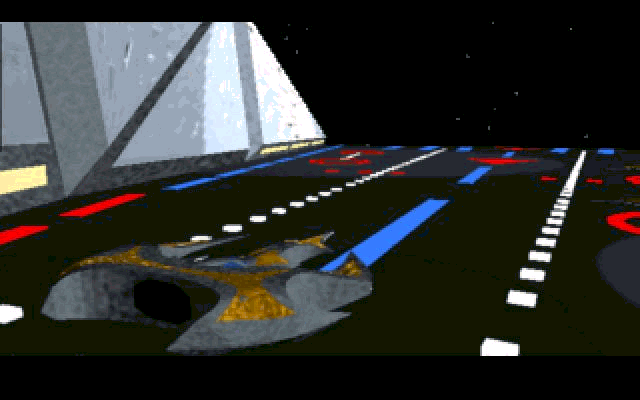 Inca II: Nations of Immortality (DOS) screenshot: Before a space battle.