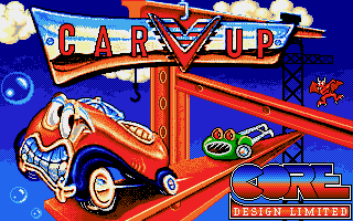 CarVup (Amiga) screenshot: Title screen