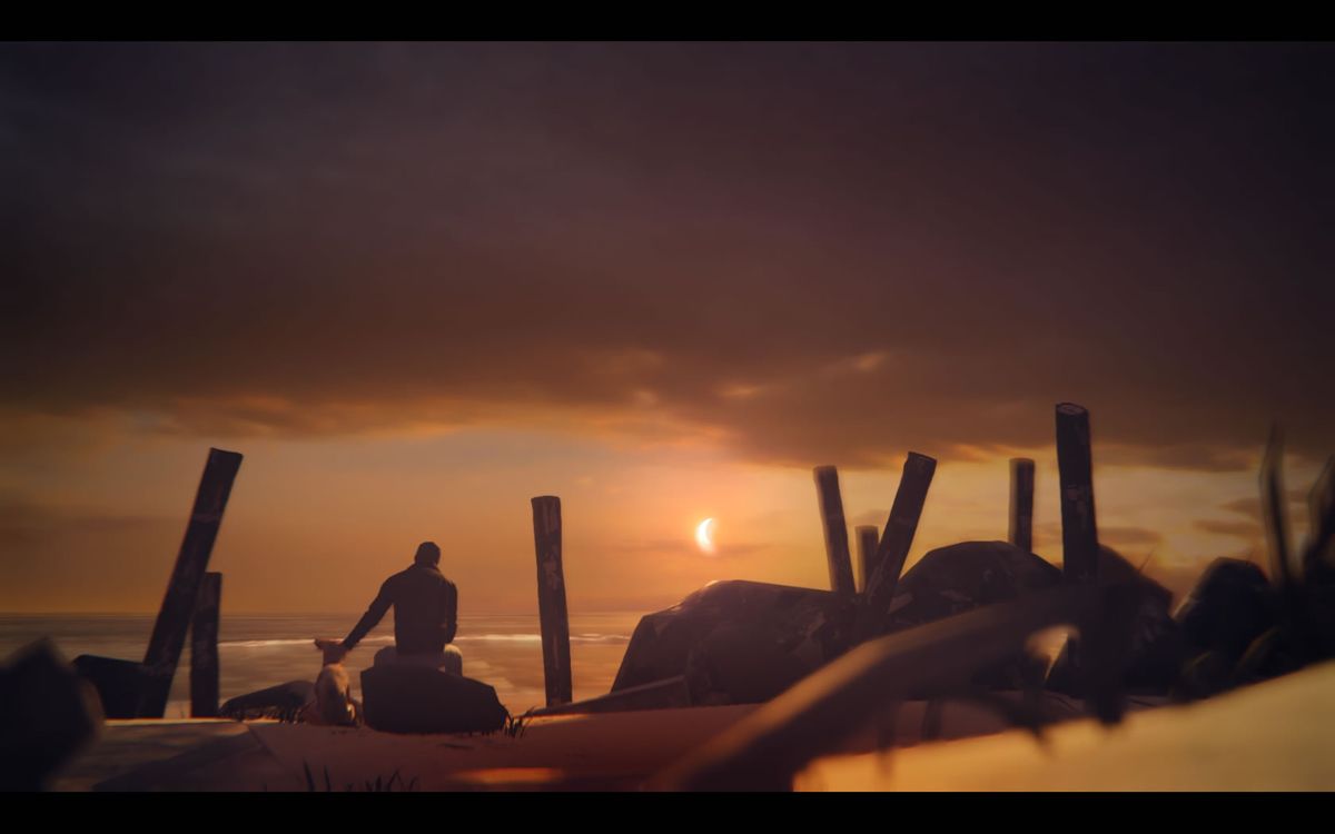 Life Is Strange: Season Pass - Episodes 2-5 (Windows) screenshot: <i>Episode 2</i>: just like the first episode it ends with a glimpse of where all the characters are.