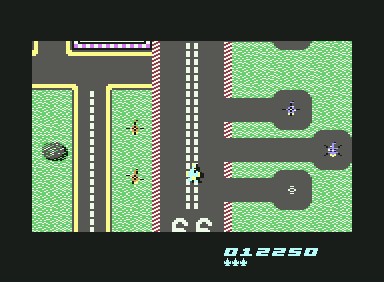 Screenshot of Delta Fighter (Commodore 64, 1988) - MobyGames