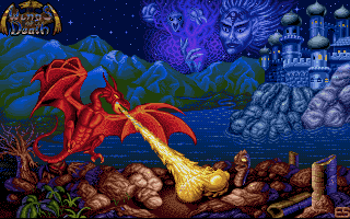 Wings of Death (Amiga) screenshot: Loading screen