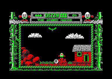 Fantasy World Dizzy (Amstrad CPC) screenshot: You must find 30 coins to complete the game.