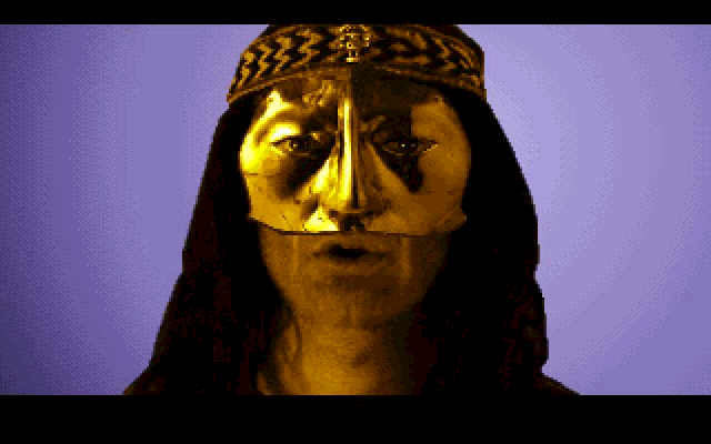 Inca II: Nations of Immortality (DOS) screenshot: You, the hero of the game.