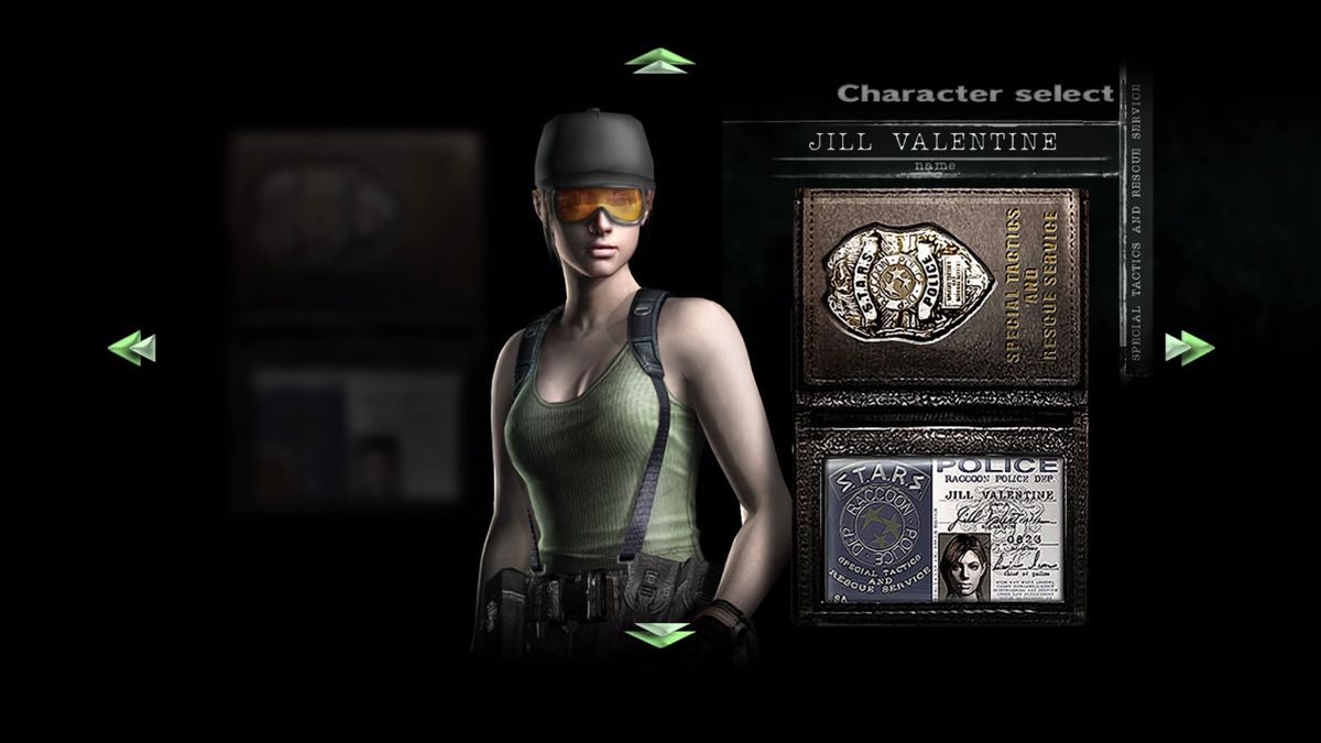 Resident Evil (PlayStation 4) screenshot: Unlocked new costume for Jill