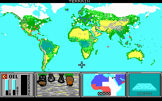 Command H.Q. (DOS) screenshot: Infantry march!
