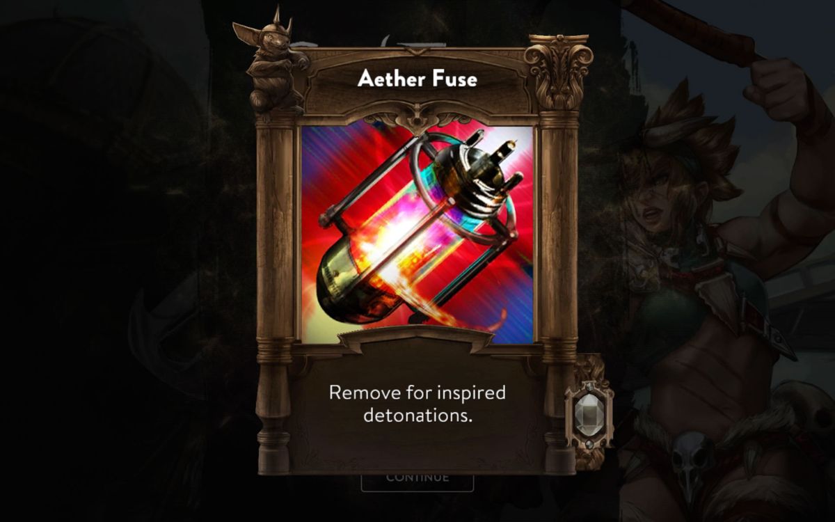 Vainglory (Android) screenshot: A new card has dropped.