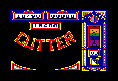 Gutter (Amstrad CPC) screenshot: High Score is changed...