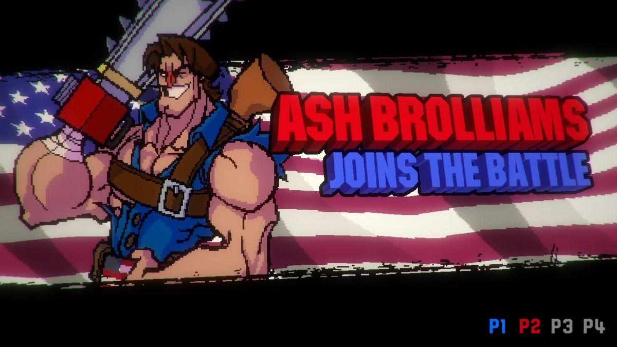 Broforce (Windows) screenshot: Ash Brolliams