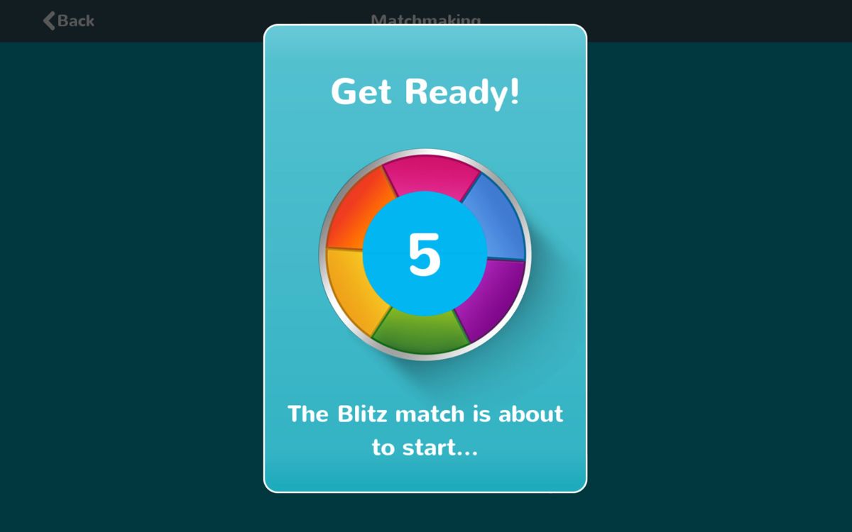 Trivial Pursuit & Friends (Windows Apps) screenshot: Countdown in the Blitz mode