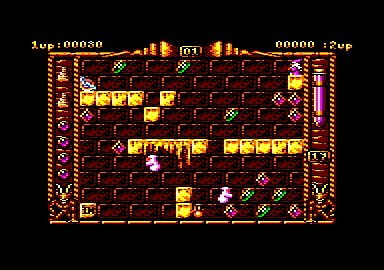 Spherical (Amstrad CPC) screenshot: Puzzle #01