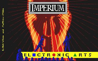 Imperium (DOS) screenshot: Title screen