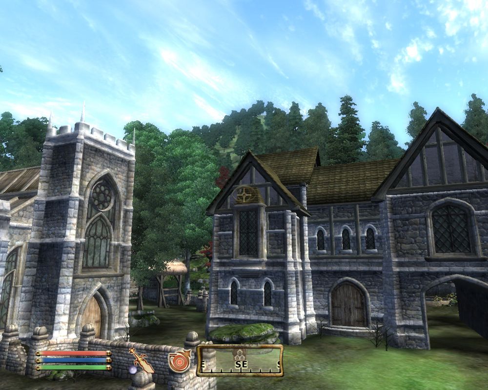 The Elder Scrolls IV: Knights of the Nine (Windows) screenshot: Priory of the Nine