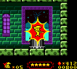 Wendy: Every Witch Way (Game Boy Color) screenshot: Found a stone! Off to the next level!