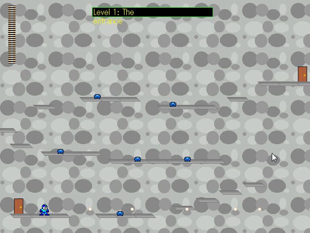 Mega Man: Save Dr. Light (Windows) screenshot: Level 1