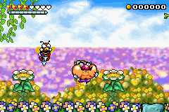 Wario Land 4 (Game Boy Advance) screenshot: Puffy Wario