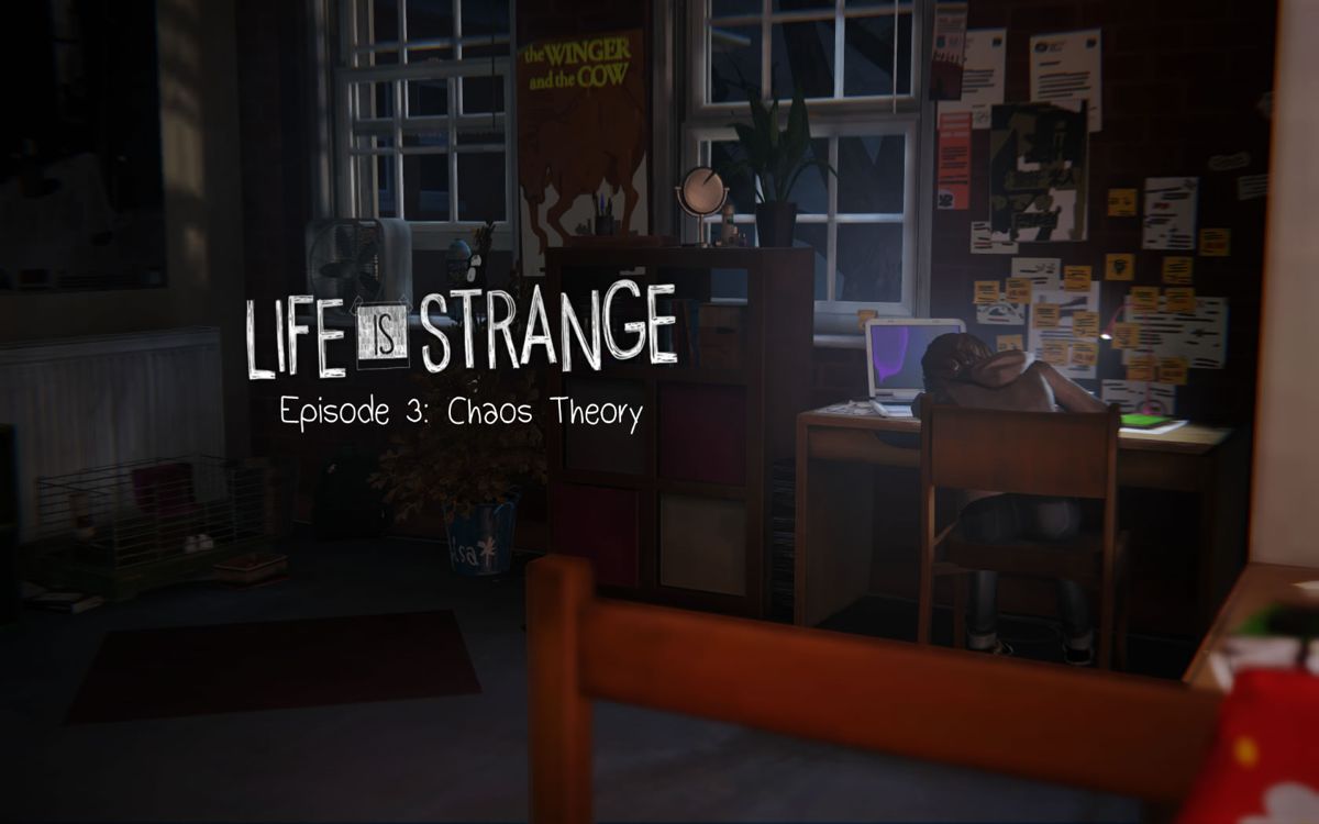 Life Is Strange: Season Pass - Episodes 2-5 (Windows) screenshot: <i>Episode 3</i>: title screen