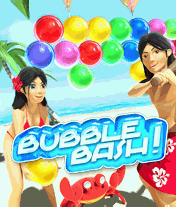 Bubble Bash! (J2ME) screenshot: Title screen