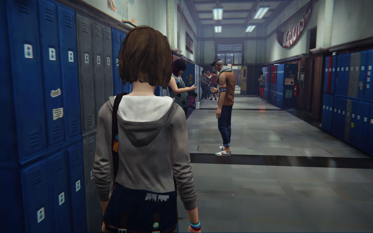 Life Is Strange: Season Pass - Episodes 2-5 (Windows) screenshot: <i>Episode 5</i>: in the school hall