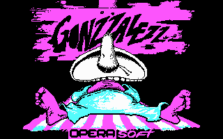 Gonzzalezz (DOS) screenshot: Loading screen