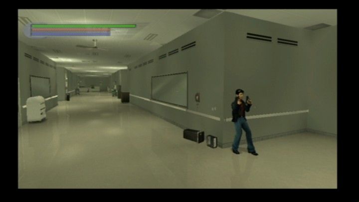 Jet Li: Rise to Honor (PlayStation 2) screenshot: Certain machine-gun positions are impenetrable and you'll constantly have to rely on cover to reach them.