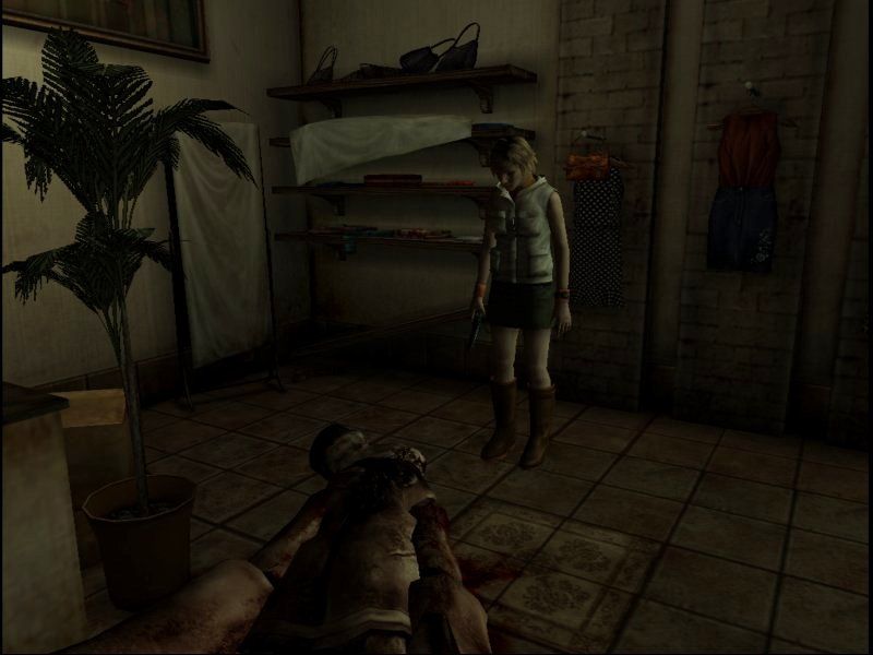 Silent Hill 3 (Windows) screenshot: ...And this is the point where things start to get officially f*cked up.