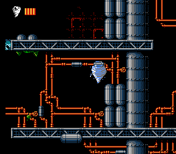 Captain Planet and the Planeteers (NES) screenshot: Using the power of Wind to become a Tornado