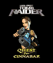 Tomb Raider: Quest for Cinnabar (J2ME) screenshot: Splash screen