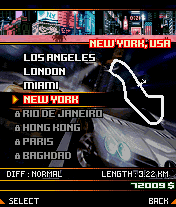 Screenshot of Asphalt: Urban GT 2 (J2ME, 2005) - MobyGames