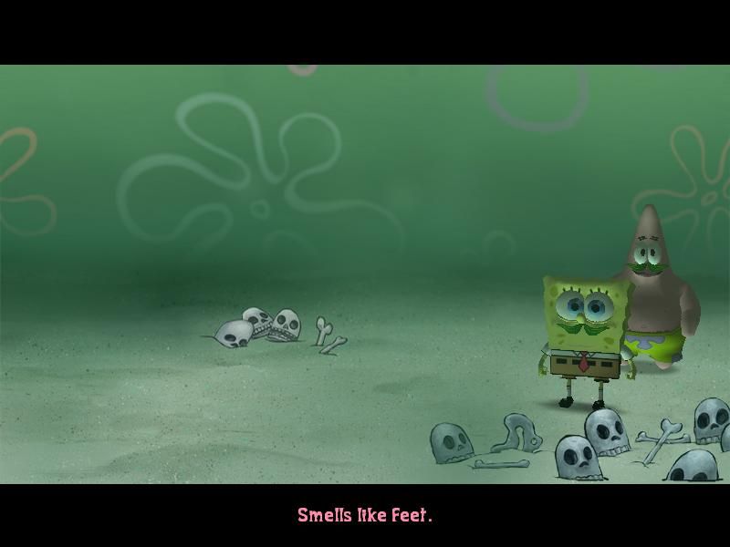 The SpongeBob SquarePants Movie (Windows) screenshot: They got lost - is this the end?